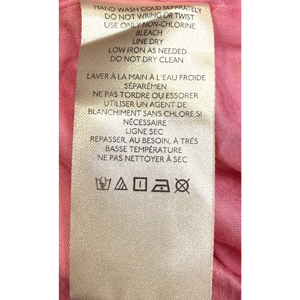 NEW ANTHROPOLOGIE PINK SEQUIN DRAPE BACK MINI DRESS SZ 10 - Picture 11 of 12